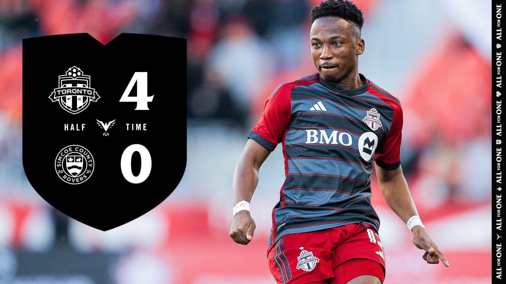 Cassius Mailula Scores his first goal for Toronto FC in Canadian Championship Victory